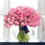 Luxury Pink Tulip Globe